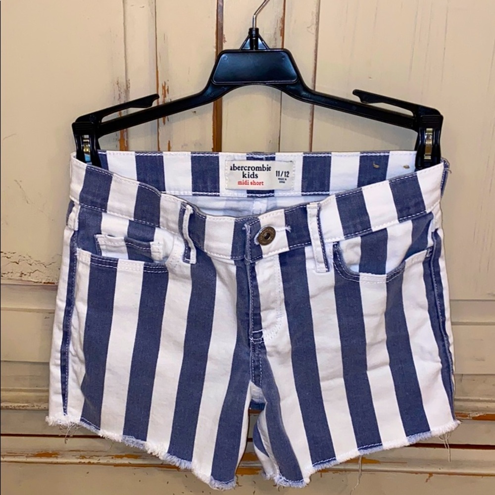Abercrombie Kids Jean Midi Shorts